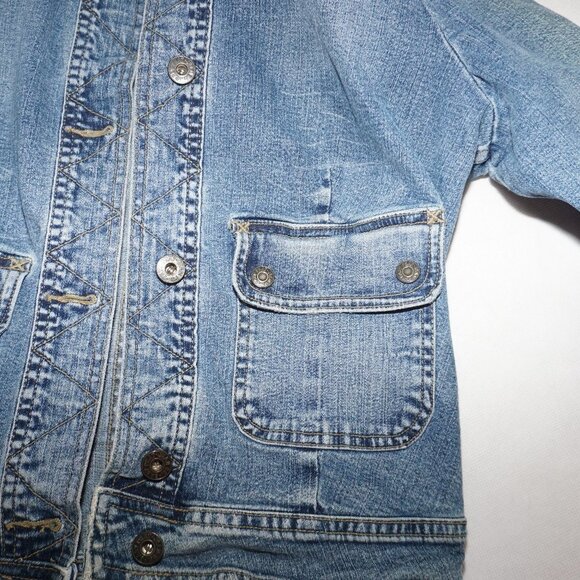 Baby Phat Children's Jeans Jacket Size L - Picture 4 of 9